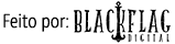 logo da black flag digital em preto